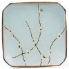 MIYA Company Spring Blossoms 5.25" Sq. Plate Clearance