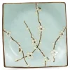 MIYA Company Spring Blossoms 6.75" Sq. Plate