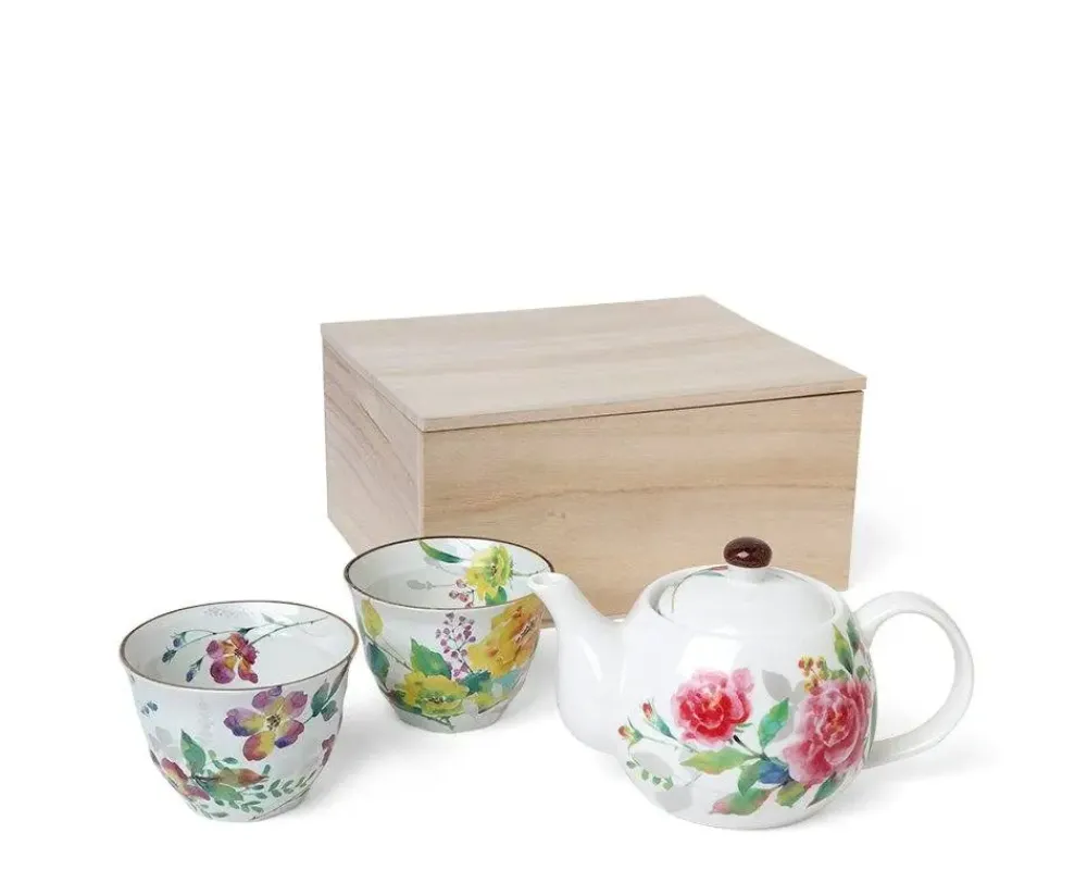 MIYA Company Spring Floral Tea Set Clearance