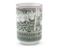 MIYA Company Sumo Match 8 Oz. Teacup New
