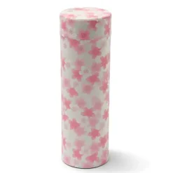MIYA Company Tea Canister White Sakura Blossoms Sale