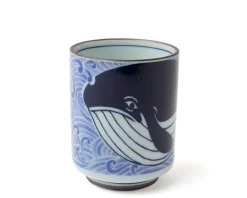 MIYA Company Teacup Blue Whale Waves Sale