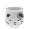 MIYA Company Teacup White Calico Cat Outlet