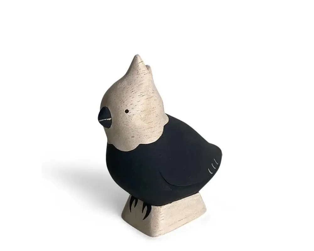 MIYA Company T-Lab Wooden Animal - Cockatiel Discount