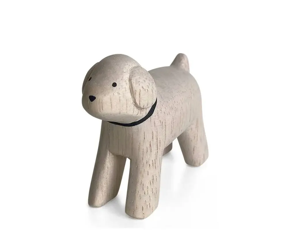 MIYA Company T-Lab Wooden Animal - Poodle Clearance