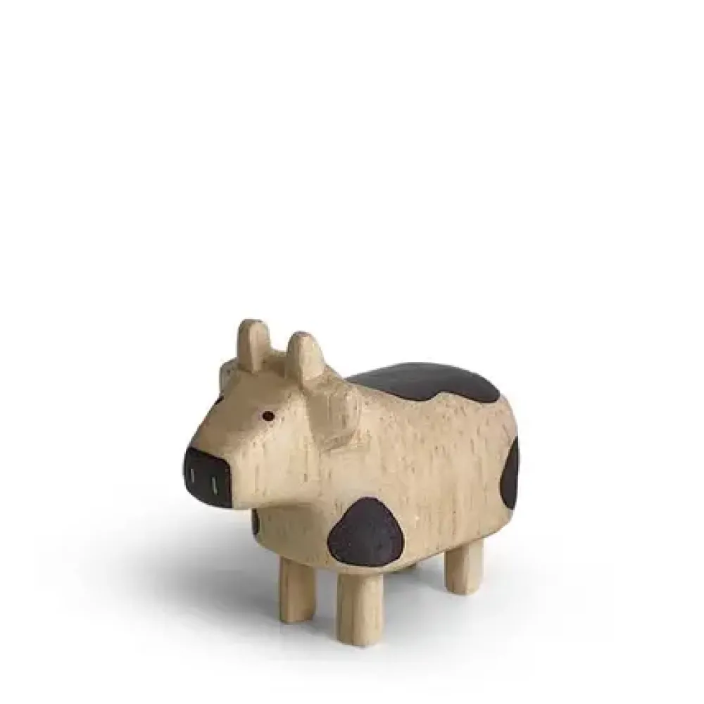 MIYA Company T-Lab Wooden Animal Zodiac Cow
