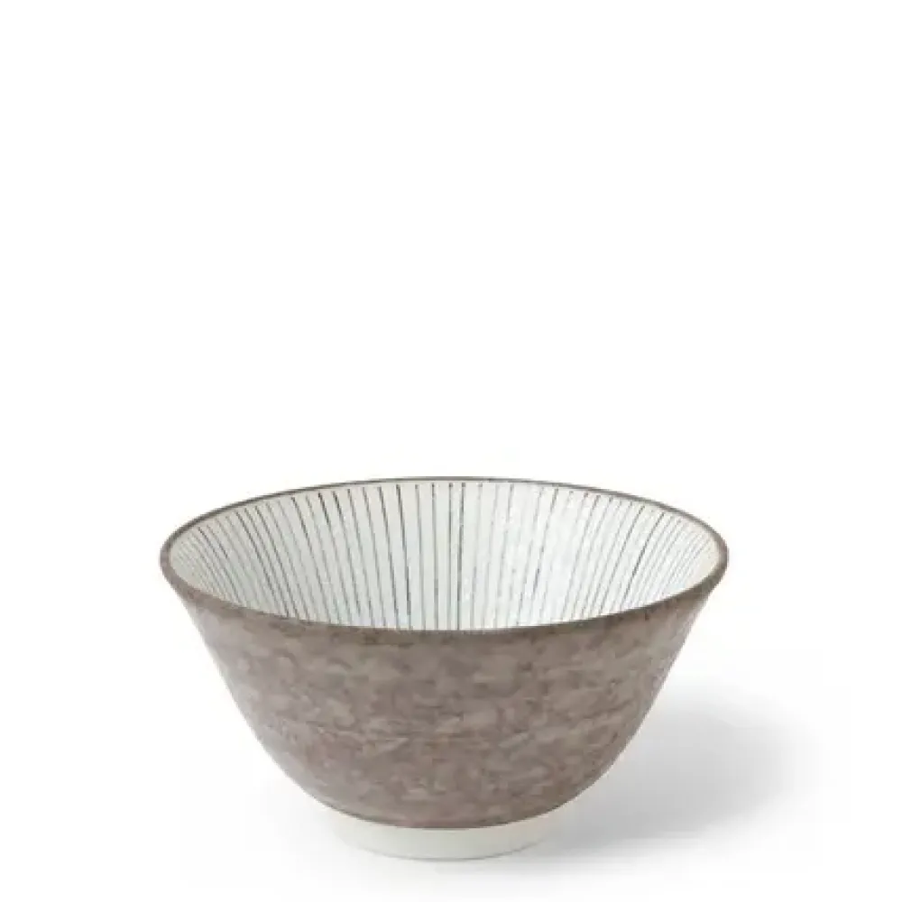 MIYA Company Tokusa Gray 5.25" Rice Bowl Hot