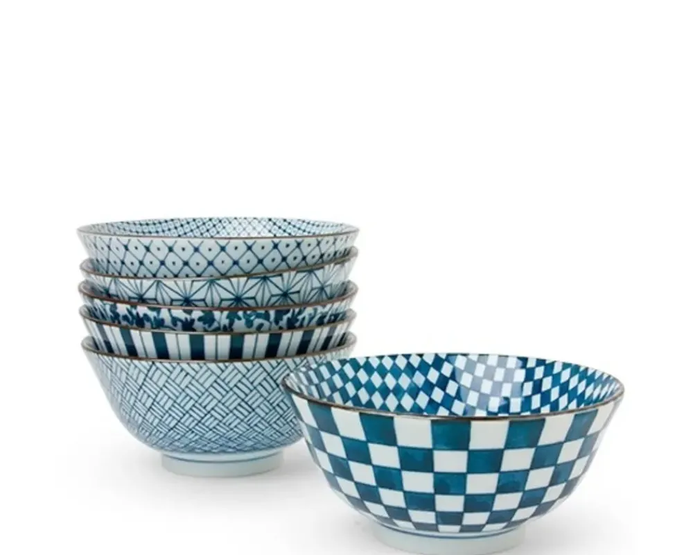 MIYA Company Tokusa Stripes 6" Bowl Best