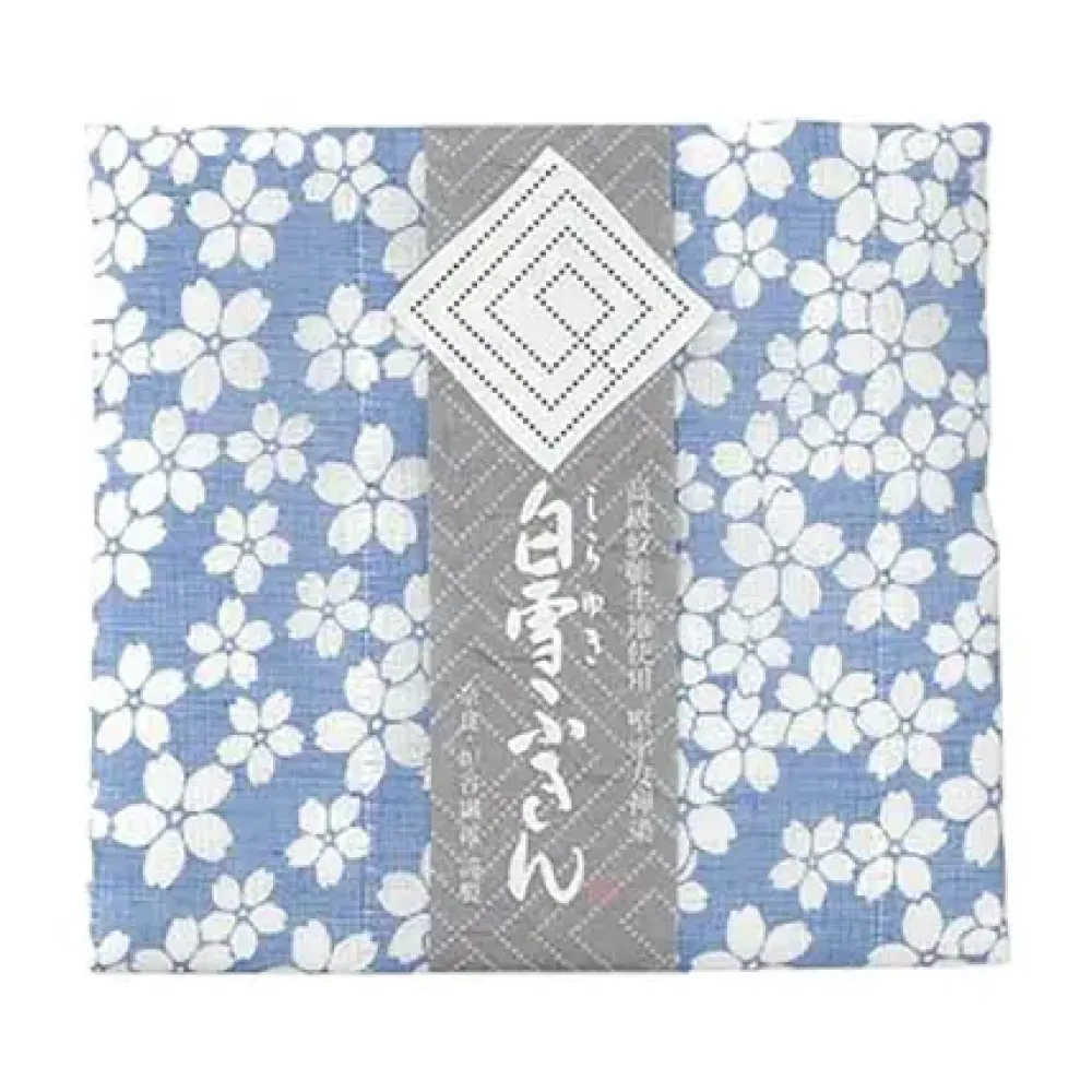 MIYA Company Towel Fuukin Sakura Blue Outlet