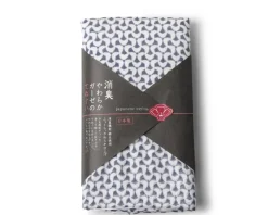 MIYA Company Towel Navy Pattern