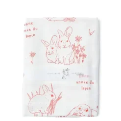 MIYA Company Towel Red Rabbits Sale