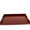 MIYA Company Tray Red 18-7/8" X 12-1/4" New
