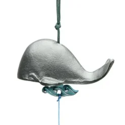 MIYA Company Wind Chime Black Whale Outlet