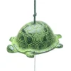 MIYA Company Wind Chime Turtle Green 1-1/2" Best